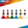 World Famous Simple Color Set - 6шт 30мл