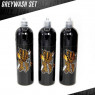 World Famous Charcoal Greywash Set 3