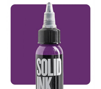 Тату пигменты с истекающим сроком годности Solid Ink "Grape" 30мл